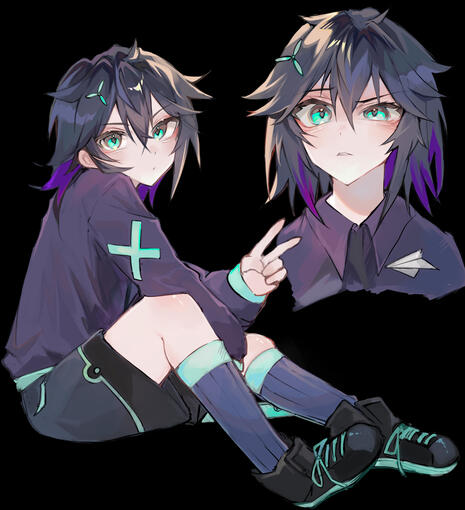 Full body + headshot 100$
